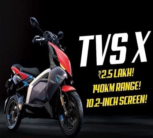 TVS X Electric Scooter Expected price in India, Launch Date, Smart Features