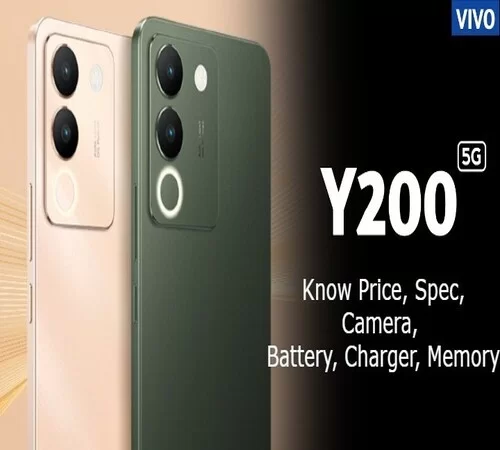 Vivo Y200 5G Price in India, Specification, Battery, Camera, Charger, Launch Date