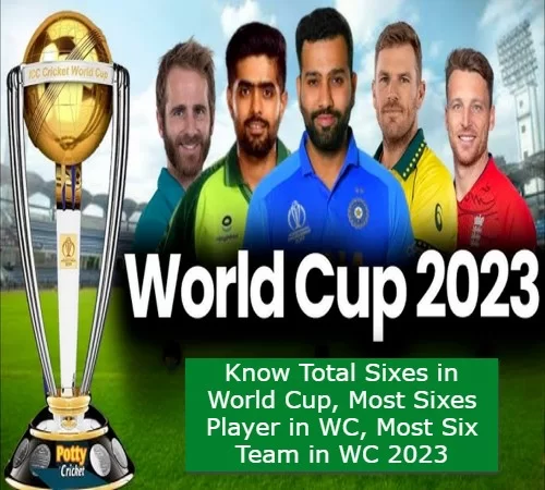 Total Sixes in World Cup 2023, Most Six Player, Most Six Team by 26 Oct