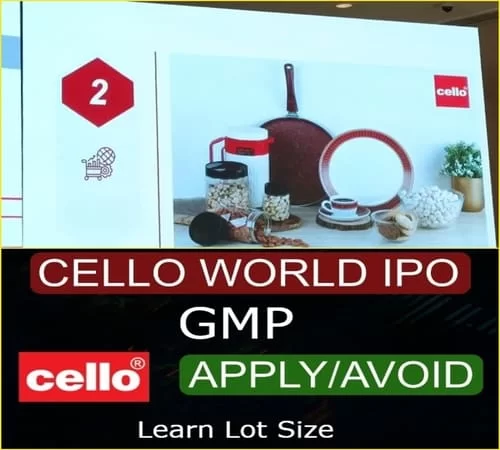 Cello World IPO, GMP, Price, Lot Size, Date