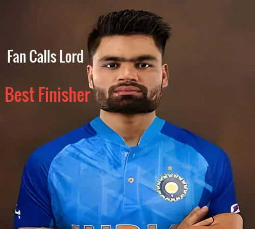 India’s Best Finisher Sensation in T-20 Cricket, Fan Calls Him Lord