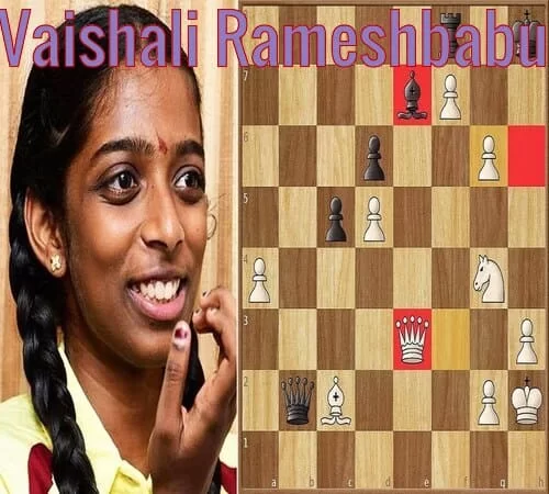 Vaishali has Surpassed 2500 Chess Ranking, Became 3rd Female Chess Grandmaster