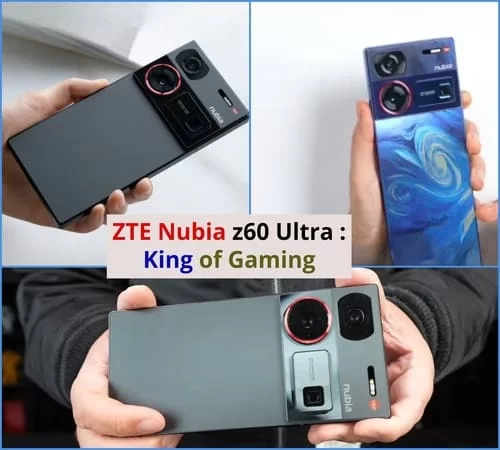 Nubia Z60 Ultra Design, Colour Options Revealed; Compared to iPhone 15 Pro  in Teaser Video