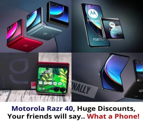 End of Year offer Motorola Razr 40, Stylish Looking, Friends will Say.. What a Phone!