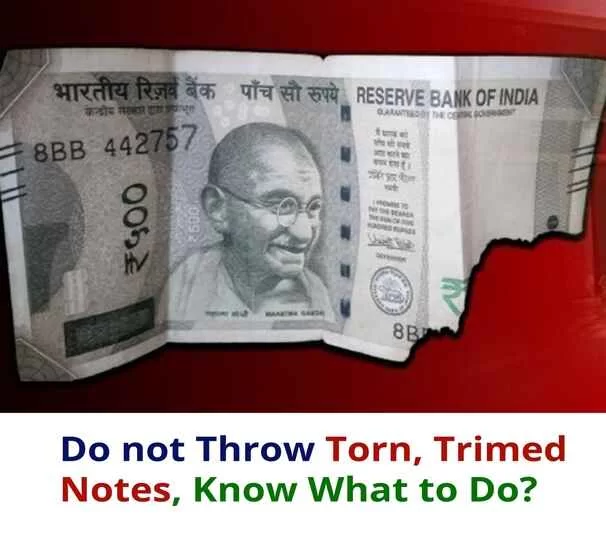 What to do if you have Torn or Damage Notes: What is the RBI Rules?