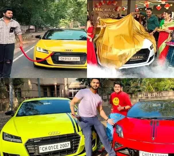 Paras Thakral Car Collection and His Influencer Journey