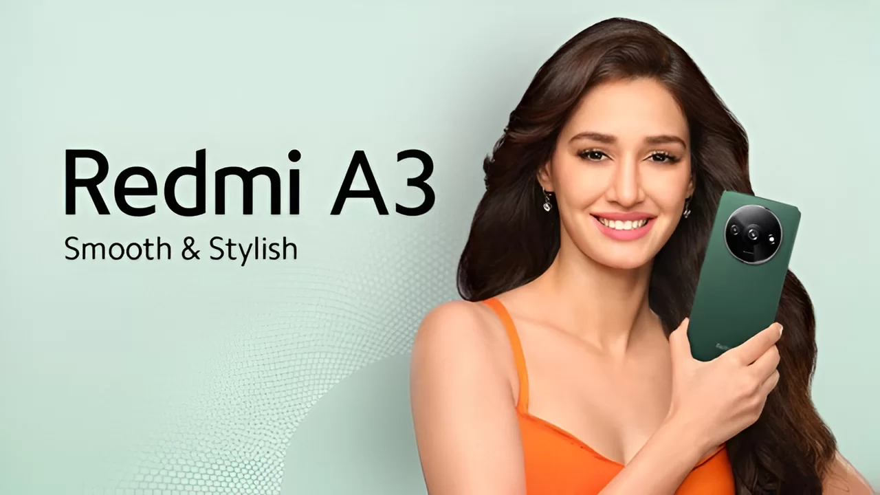 Redmi A3 launched in India Less then Rs 7400 with 5000mAh, 128 GB Storage