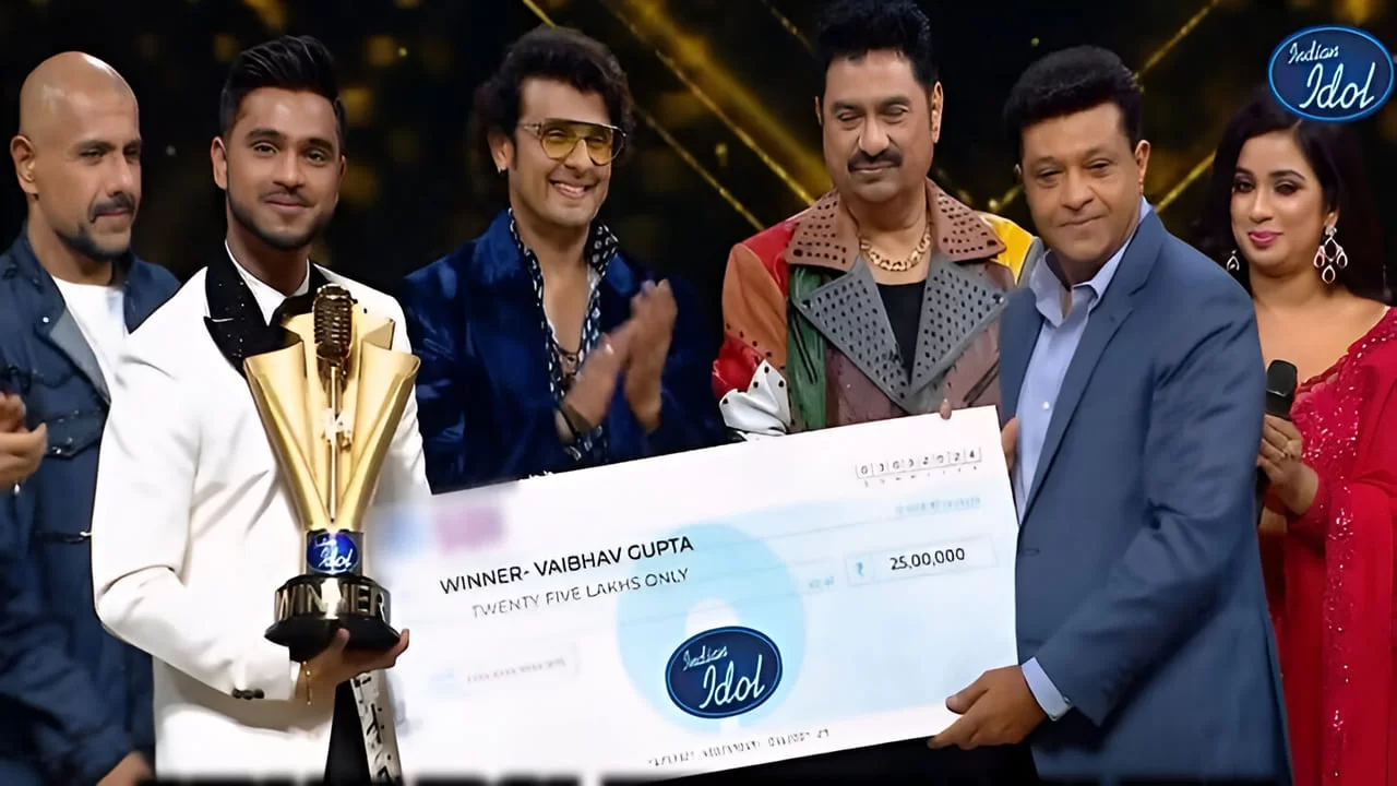 Kanpur's Boy Vaibhav Gupta won the title of Indian Idol 14, Check Prize Money