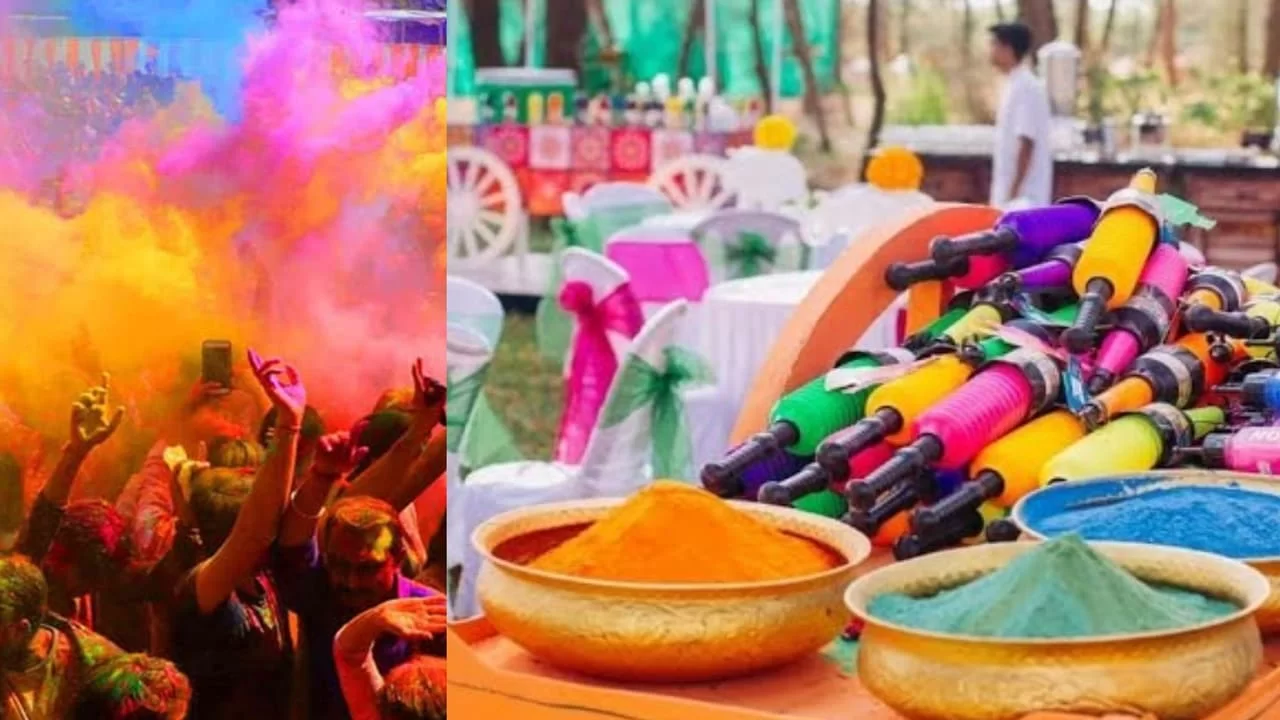Holi Celebration 2024: How to plan a Holi party at home 