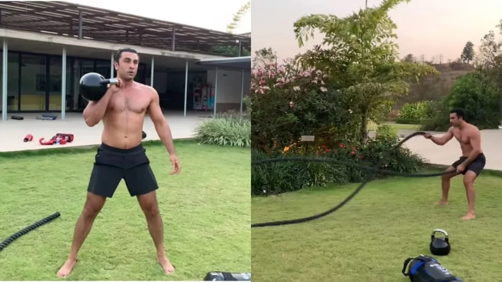 Viral Video Truth: A video of Ranbir Kapoor working out Went Viral, Raha was also seen