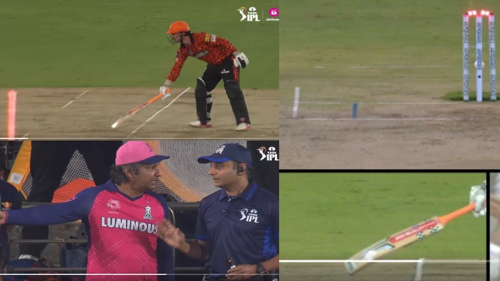 Watch Video: Coach Sangakkara argues with umpire after giving not out to Travis Head