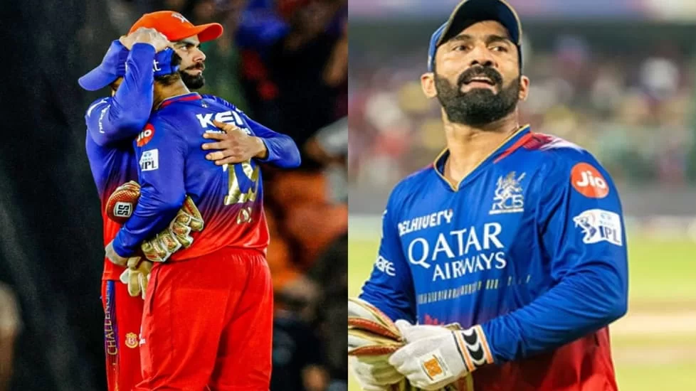 Dinesh Karthik Gets Guard of Honour, He got Emotional While Hugging Virat Kohli