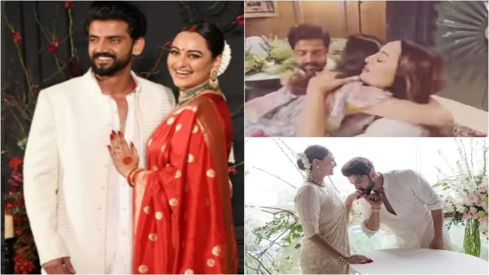 Unforgettable Movement, Sonakshi and Zaheer Wedding Photos and Video