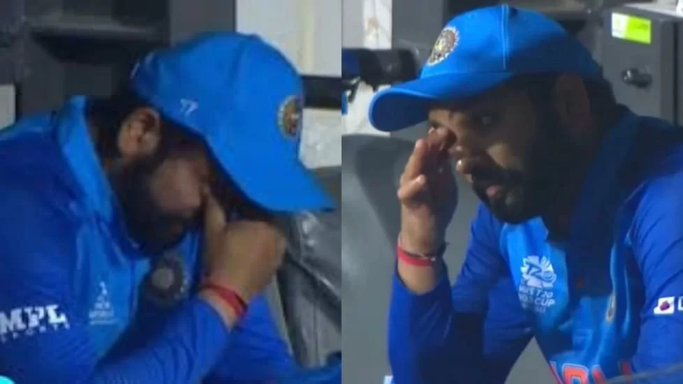 Video: Rohit Sharma in tears after India's Wins Semi-Final against England