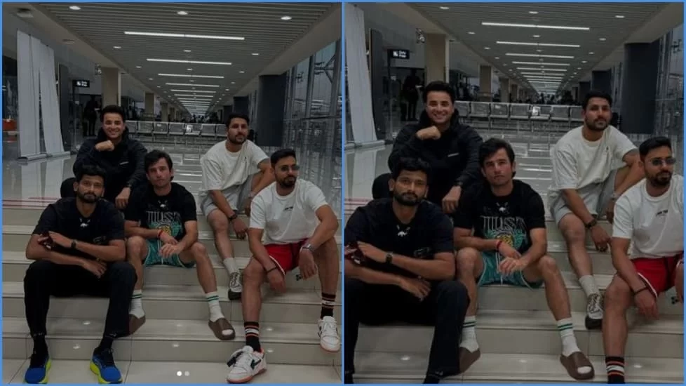 Young Cricketers Pull Rohit Sharma's Leg at The Airport without taking his Name