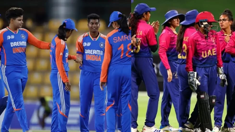 India beat UAE by 78 runs in Women's T20 Asia Cup, Richa Ghosh was awarded the Player of the Match