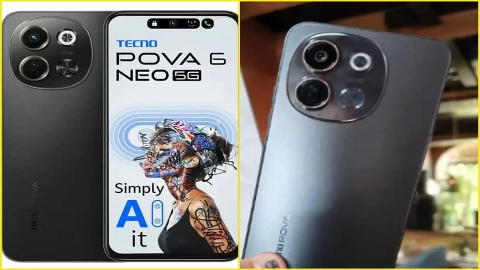 Tecno Pova 6 Neo 5G has Launched in India with 108MP and 5000mAh Battery